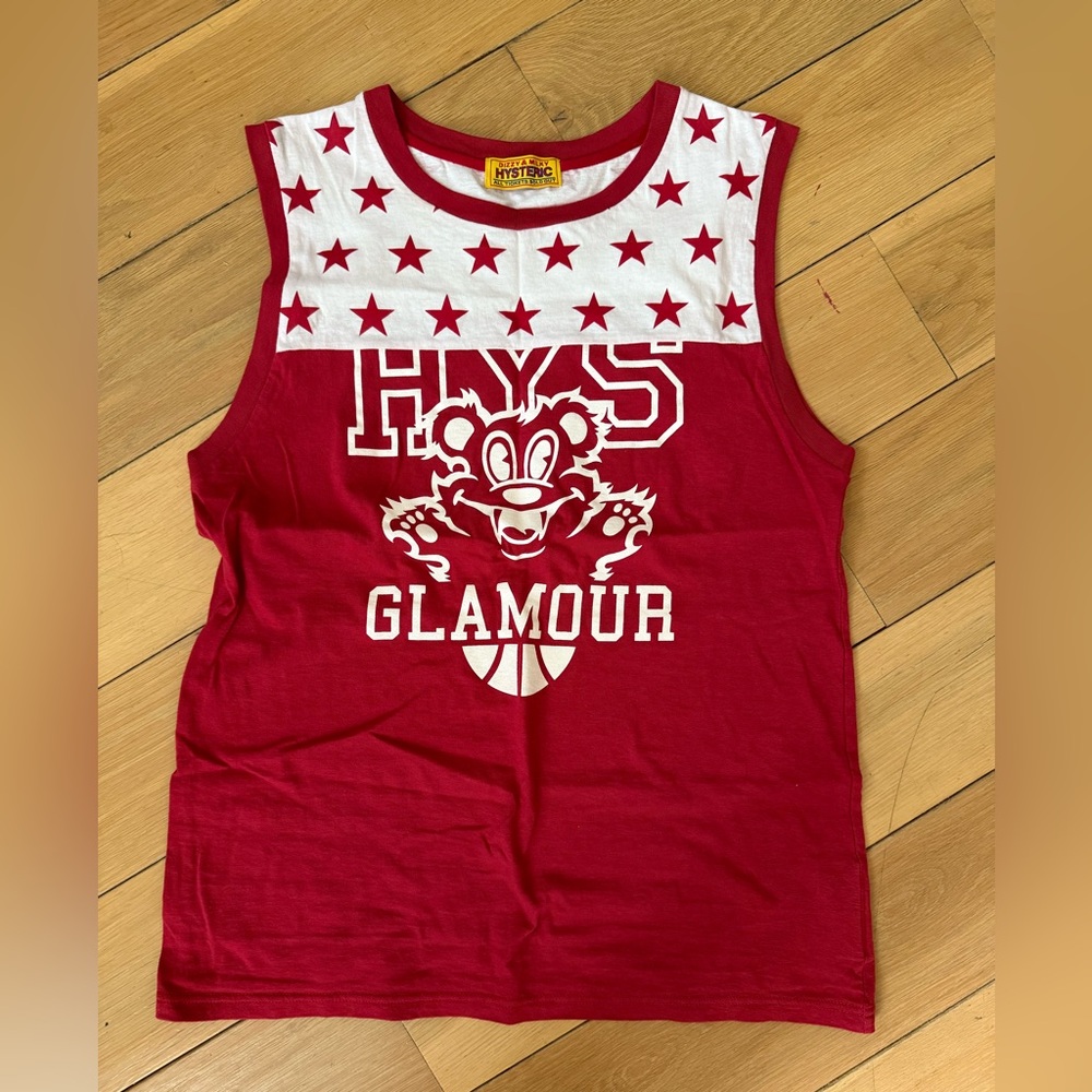 Hysteric Glamour Fall 2025  Red Tank Top